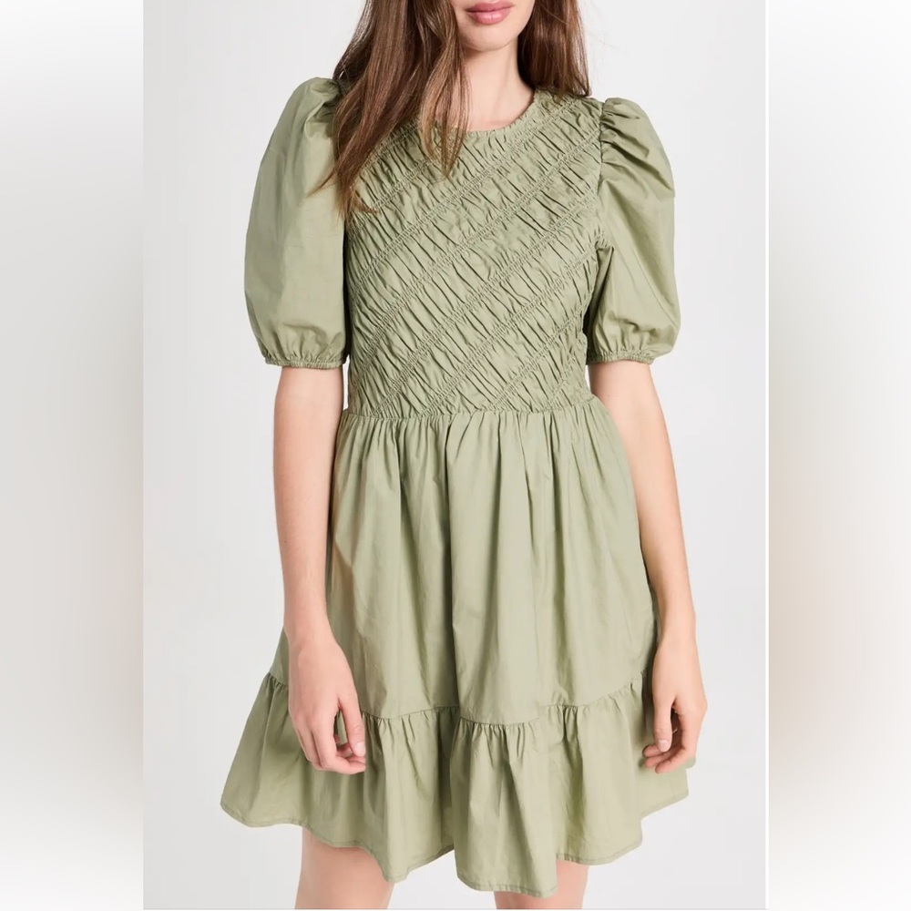 English factory green dress size L